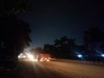 Selama PPKM Darurat, Lampu Jalan di Kota Tangerang Dipadamkan