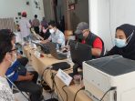 Sebanyak 300 Warga RW 11 Pondok Maharta Lakukan Vaksin