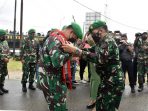 Hujan sambut Pangdam Baru di Makodam XVI/Pattimura