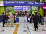 Sistem Boarding Tiket KA Di Stasiun Gambir dan Pasar Senen Sudah Terintegrasi Aplikasi Peduli Lindungi