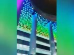 Lampu Masjid Istiqlal Warna Warni, Nitizen: Macam Diskotek!