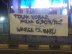 Warga Geger, Spanduk Penolakan Nonton Film G30S/PKI Terpasang di Sejumlah Titik Sawah Besar Jakpus