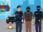Densus 88 Tangkap Pentolan Teroris Lajnah
