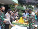 HUT ke-76, Polres Jakbar Diberikan Kejutan oleh kodim 0503 JB