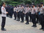 Polres Serang Kota Polda Banten Gelar Apel Pengamanan Unras ASPSB