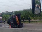 Viral Mobil Baracuda Milik Korps Brimob Kecelakaan di Tol Cipularang, Petugas Jasa Marga Bilang Gini