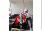 Panitia di Mandalika Membuka Secara Ilegal Boks Kargo Ducati
