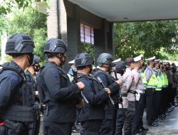 Kapolres Kendal Pimpin Apel Pengecekan OLC 2021