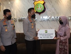 PT Asabri dan Polres Jakbar Berikan Santunan JKK Ke Keluarga Anggota Polsek Kembangan yang Meninggal Saat Bertugas
