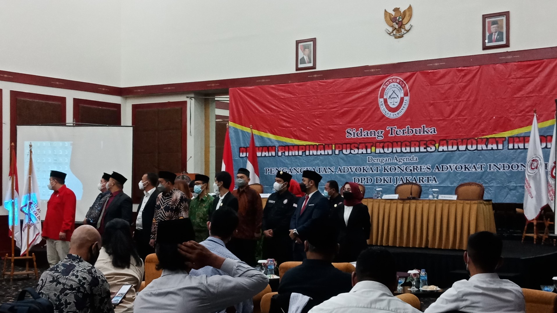 Seluruh Pengurus Kongres Advokat Indonesia (KAI) DPC DKI Jakarta Resmi Dilantik 1 IMG 20211219 140205
