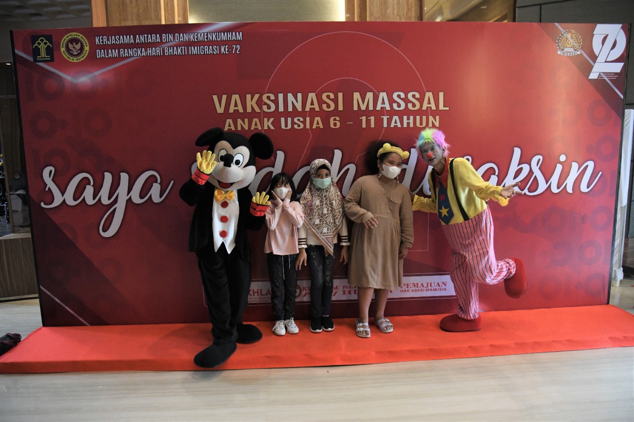 Hari Bhakti Imigrasi Ke-72, Kemenkumham dan BIN Gelar Vaksinasi Covid-19 untuk Anak 1 IMG 20220110 WA0002