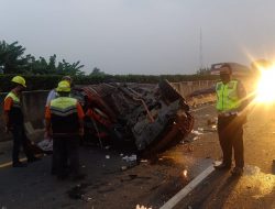 Akibat Mengantuk, Tiga Kendaraan Terlibat Kecelakaan di Tol Tangerang-Merak
