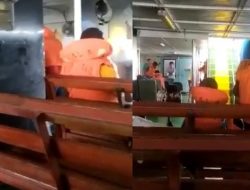 Video Puluhan Penumpang Kapal Ferry Nampak Panik, Mesin Mati di Tengah Laut