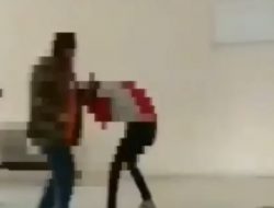Detik-detik ASN Aniaya Seorang Tenaga Kerja di dalam Kantor Dinas