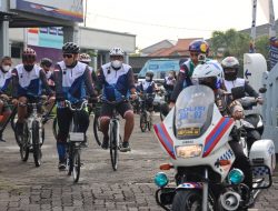 Gowes Bareng Bank Jateng, Kapolres Kendal : Silaturahmi dan Kesehatan Tetap Terjaga