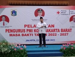 Sah! jadi Ketua PMI Jakbar, Haji Beky; PMI Jakbar Masih Kekurangan Stok Darah