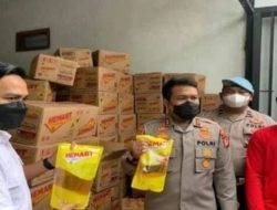 Polda Banten Bongkar Kasus Penimbunan Minyak Goreng di Lebak