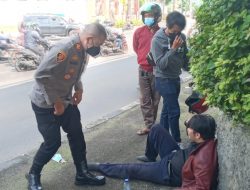 Polisi Gerak Cepat Bantu Warga Alami Kecelakaan Jl Parman Slipi