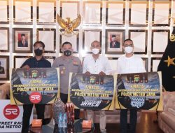 Kapolda Apresiasi Ke 3 Finalis Sayembara Logo Street Race Polda Metro Jaya