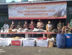 Kejaksaan Negeri Jakbar Lakukan Pemusnahan Barang Bukti Tindak Pidana