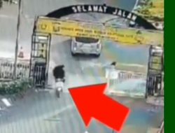 Viral, Wanita Tabrak Mapolres Pematang Siantar Sumut, Kapolres Jelaskan Kejadian Sebenarnya