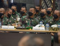 Pangdam Jaya Menghadiri Acara Rapat Pimpinan (Rapim) TNI AD TA 2022