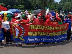Demonstrasi di Monas Hari ini Terkait Kelangkaan Minyak Goreng