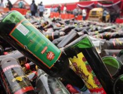Ribuan Botol Miras dan Ribuan Kilogram Narkoba Dimusnahkan Polres Tangerang
