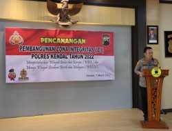 Canangkan Zona Integritas, Polres Kendal Harus Siap Meningkatkan Pelayanan Publik