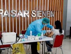 Stasiun Gambir dan Pasarsenen Buka Layanan Vaksin Dosis 1,2 dan 3