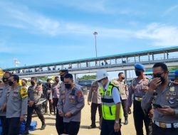 Kapolda Banten Tinjau Pos Pengamanan di Pelabuhan Merak