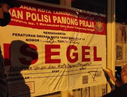 Pemkot Tangsel Tertibkan Empat Titik Hiburan Malam di Ciputat