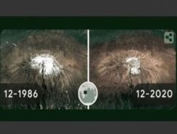 Ngeri! Google Tampilkan Gambar Empat Sudut Bumi yang Alami Perubahan Iklim