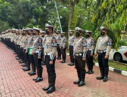 Apel Pertama di Bulan Puasa, Dirlantas Berikan Arahan