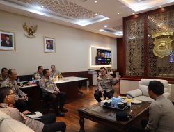 Kapolda Banten Terima Kunjungan Itwasum Polri Dalam Rangka Pengawasan Operasi Ketupat Maung Tahun 2022