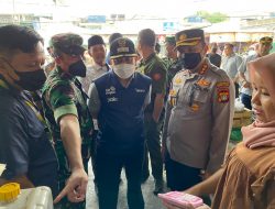 Gandeng Forkopimko, Kapolres Jakbar Tinjau Pasar PD Jaya Cengkareng