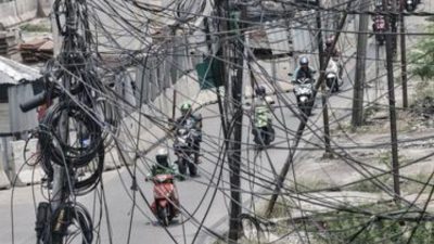 Mantap! Kabel FO di Jalan Ceger Raya Akan Dikenakan Biaya Sewa BMD