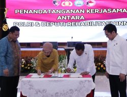 BNN RI-Bareskrim Polri Teken Perjanjian Kerja Sama Untuk Laksanakan Rehabilitasi