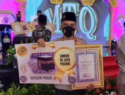 Kompol Khoiri Raih Juara Tingkat Pamen di Ajang Lomba MTQ Polri 2022