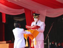 HUT RI Ke 77 di Jakarta Barat Berlangsung Khidmat