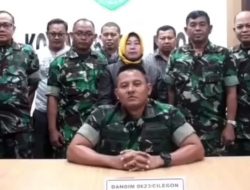 Beredar Video Dandim 0603 Cilegon Bersama Para Prajurit Kecam Komentar Effendi Simbolon