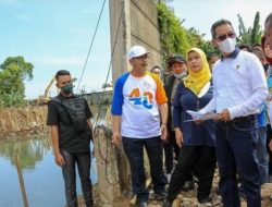 Tinjau Pembangunan Tanggul di Jakbar, PJ Gubernur DKI Berharap Bisa Minimalkan Banjir