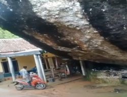 Viral Batu Raksasa di Cianjur, Tak Bergerak Sedikitpun Meski Diguncang Gempa dan Longsor
