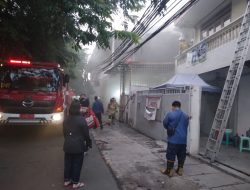 Restoran di Tambora Dilahap Api, 10 Unit Damkar Dikerahkan