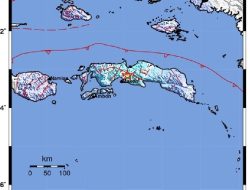 Gempa M5,1 Guncang Maluku Tenggara, Berpusat di Darat