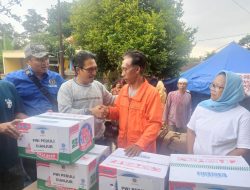 Gempa Cianjur, Koordinatoriat PWI Jakbar Salurkan Bantuan ke Desa Sukawangi