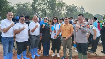 Upaya Tangani Polusi Udara, Pj Gubernur DKI dan Forkopimko Jakarta Barat Tanam 872 Pohon di Daan Mogot