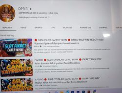 Akun YouTube DRP RI Diretas: Tayangan Live Video Judi Online Ditampilkan