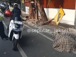 Seorang Anggota Polisi Ditemukan Meninggal Dunia Usai Alami Kecelakaan Tunggal di Jaksel