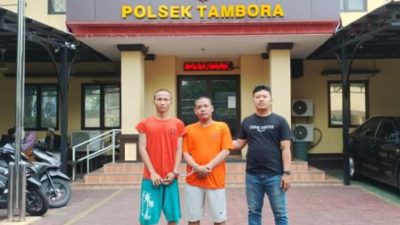 Curi Spion Mobil Untuk Main Judi Slot, Dua Sekawan di Tambora ini Ditangkap Polisi